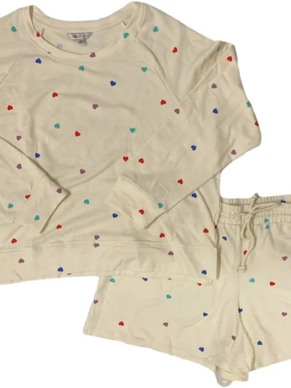 Wildfox Lounge Heart Print Pajama Lounge Set